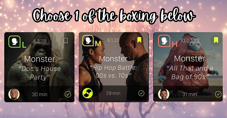 Day 6 Boxing Options